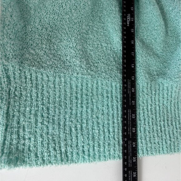Jason Maxwell Cowl Neck Sweater Sz L VTG 80s Pastel Textured Knit Dolman Sleeve - Picture 11 of 13